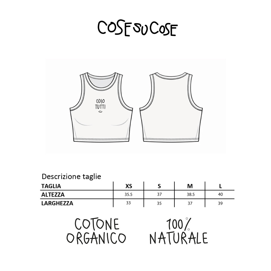 Crop Canotta - MYcosesucose